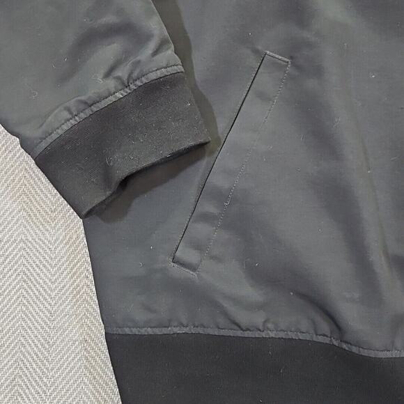 Levi's Men's Size XXXL (3XL) Lightweight Lined Bomber Jacket Black Rain Jacket - Picture 8 of 16